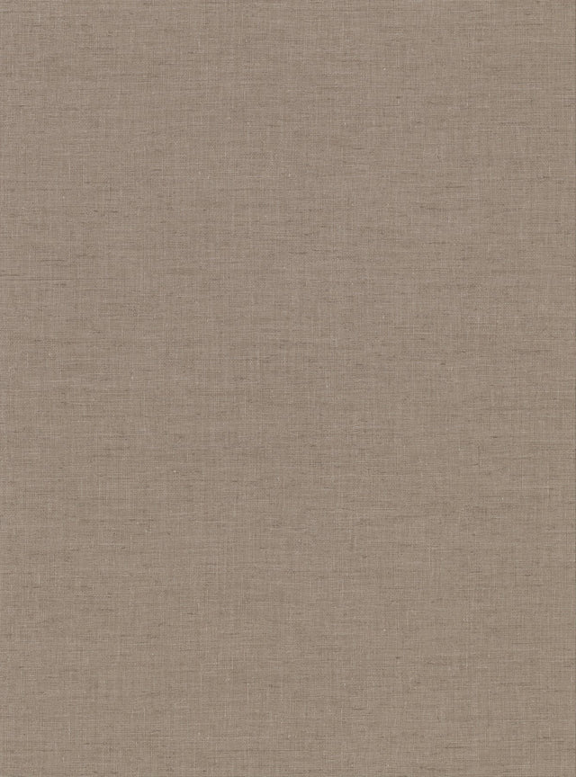 Avatar Linen Brown Texture Wallpaper with Fabric & Woven Texture - Warner 2945-1107