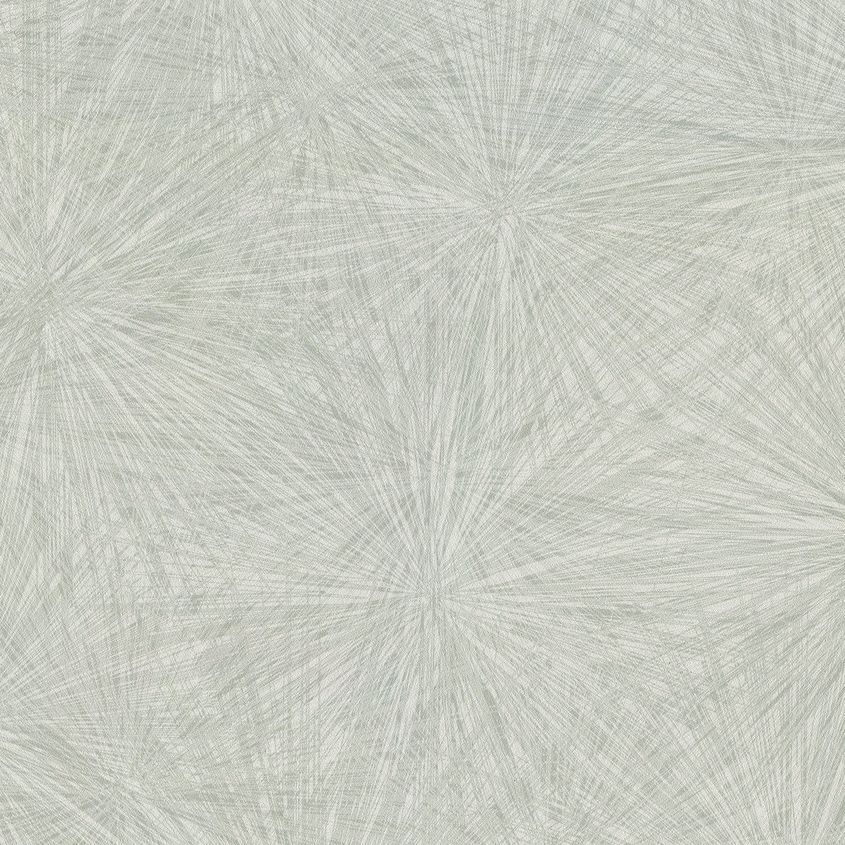 Majestic Light Green Starburst Wallpaper with Modern Abstract Pattern - Warner 2945-1123