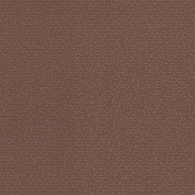Acute Maroon Geometric Wallpaper with Textured Abstract Geometric Pattern - Warner 2945-1149