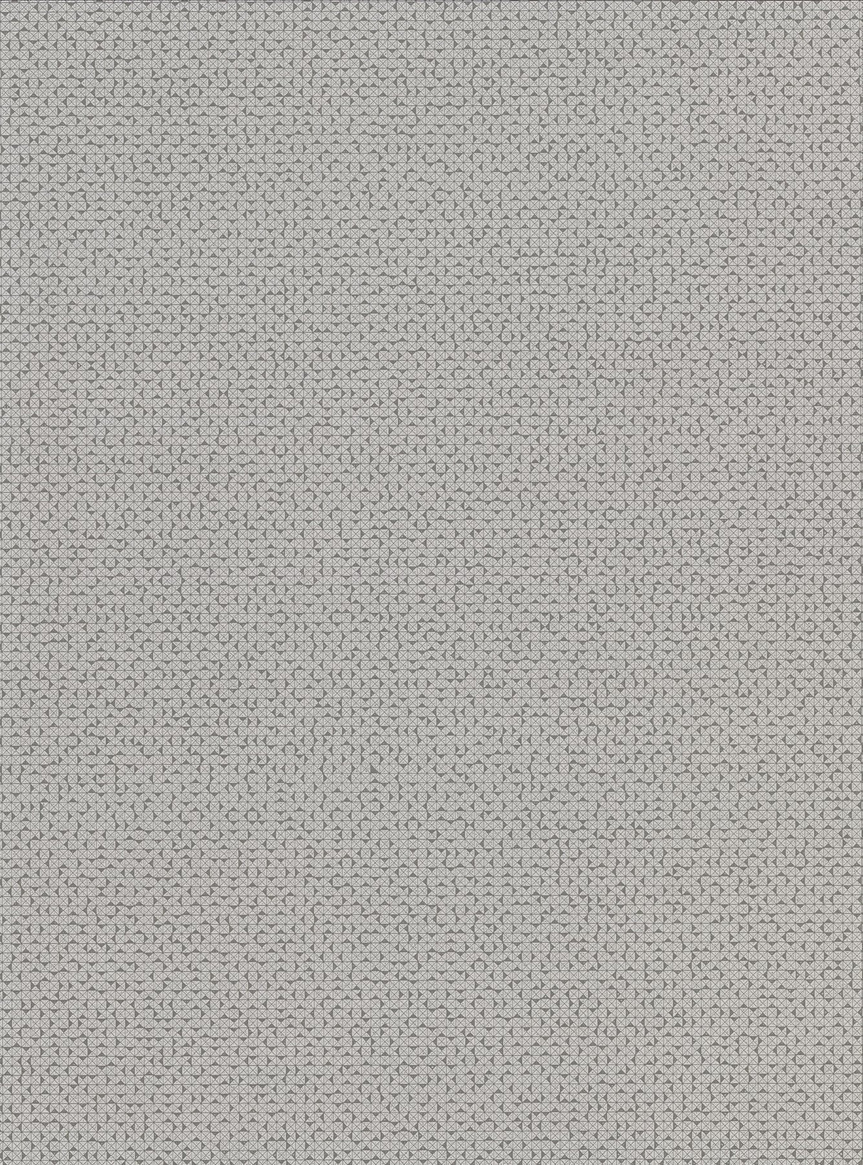 Acute Light Grey Geometric Textured Wallpaper - Warner 2945-1150SAM