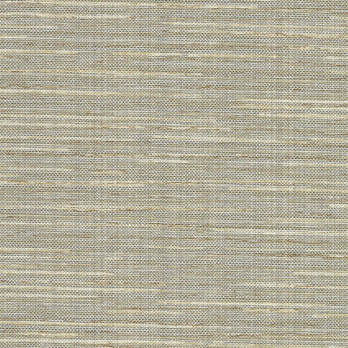 Bay Ridge Beige Faux Grasscloth Wallpaper with Textured Fabric Backed Vinyl - Warner 2945-8018
