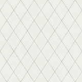Rhombus Green Geometric Wallpaper with Farmhouse Geometrics Pattern - A-Street Prints 2948-27003