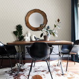 Rhombus Green Geometric Wallpaper with Farmhouse Geometrics Pattern - A-Street Prints 2948-27003