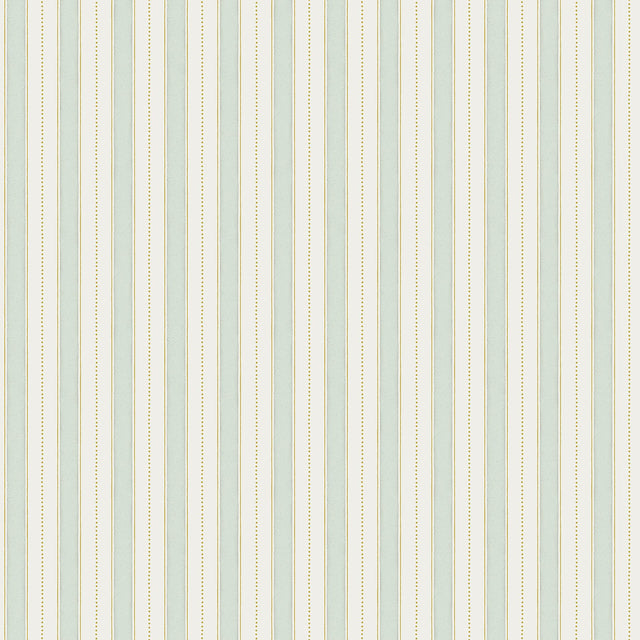 Symphony Sage Stripe Wallpaper with Metallic Dot Stripes - A-Street Prints 2948-27007