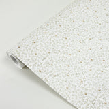 Lark White Botanical Wallpaper with Scandinavian Leaves Motif - Brewster 2948-28010