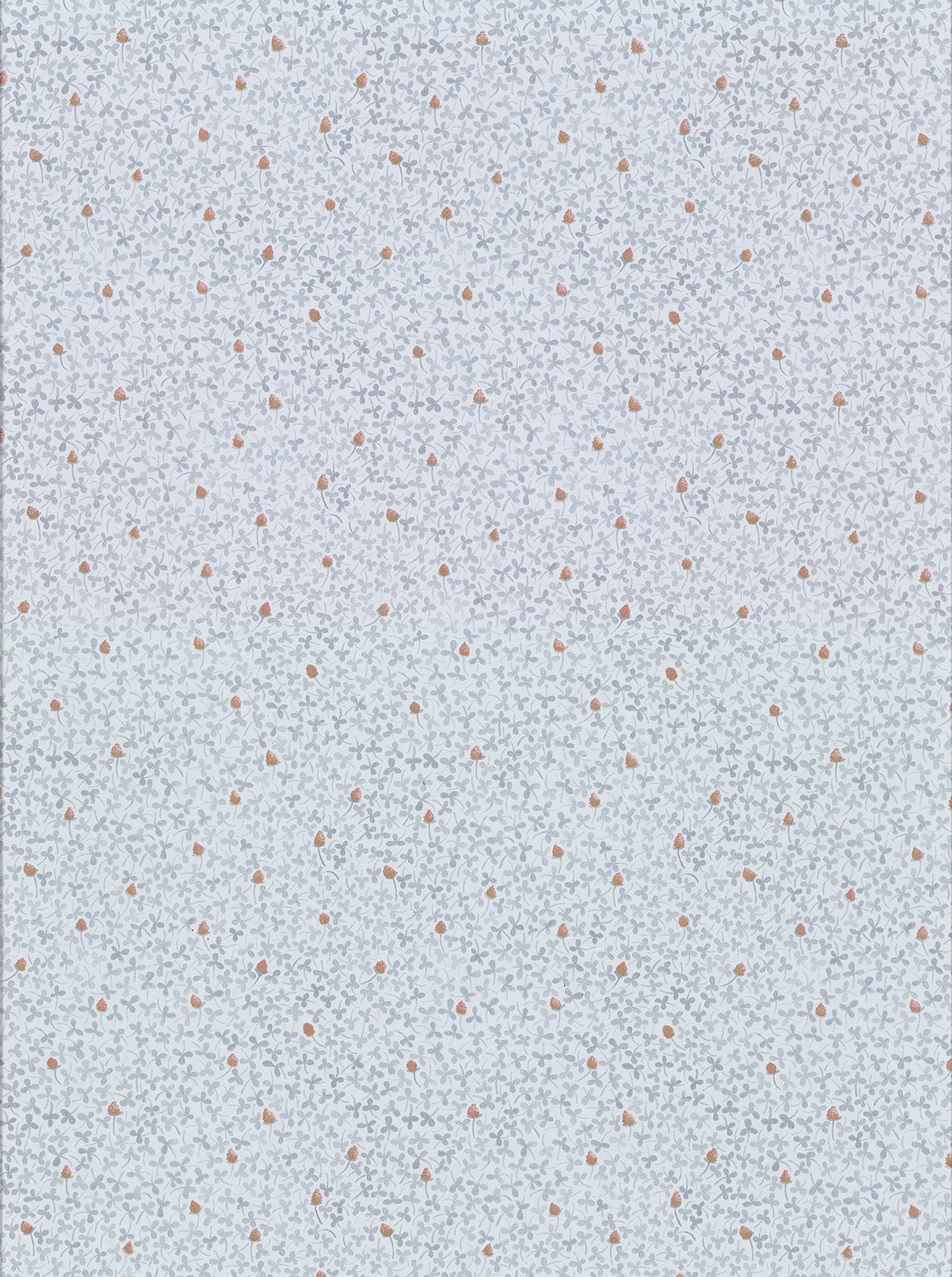 Lark Light Blue Botanical Wallpaper with Scandinavian Leaves Motif - A-Street Prints 2948-28011