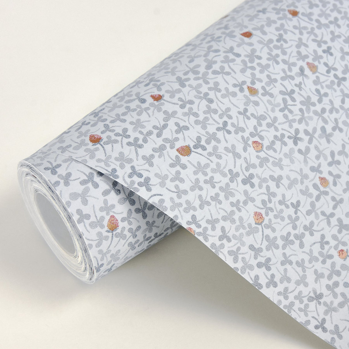 Lark Light Blue Botanical Wallpaper with Scandinavian Leaves Motif - A-Street Prints 2948-28011
