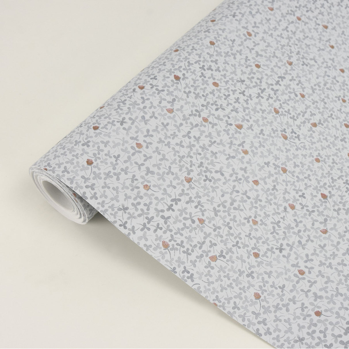 Lark Light Blue Botanical Wallpaper with Scandinavian Leaves Motif - A-Street Prints 2948-28011