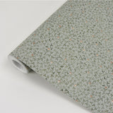 Lark Green Botanical Wallpaper with Scandinavian Clover Leaf Pattern - A-Street Prints 2948-28013