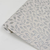 Posey Beige Vines Wallpaper with Botanical Leaf Motif, Scandinavian Unpasted Non Woven - A-Street Prints 2948-33016