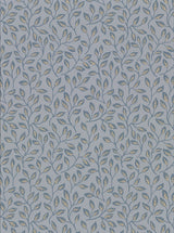 Posey Slate Vines Wallpaper with Botanical Leaves Motif, Scandinavian Style - A-Street Prints 2948-33018