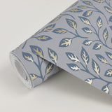 Posey Slate Vines Wallpaper with Botanical Leaves Motif, Scandinavian Style - A-Street Prints 2948-33018