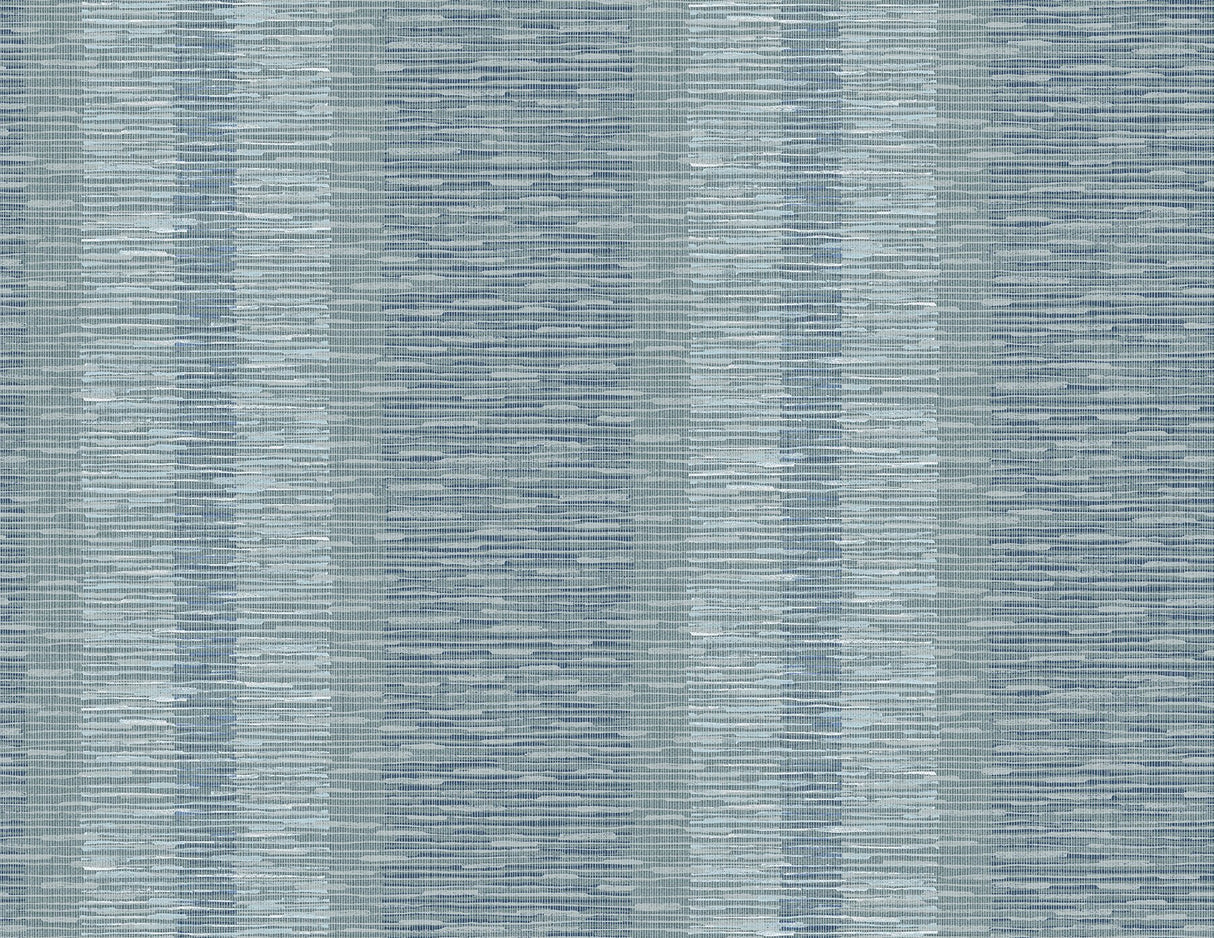 Pezula Teal Texture Stripe Wallpaper with Modern String Stripe Pattern - A-Street Prints 2949-60104