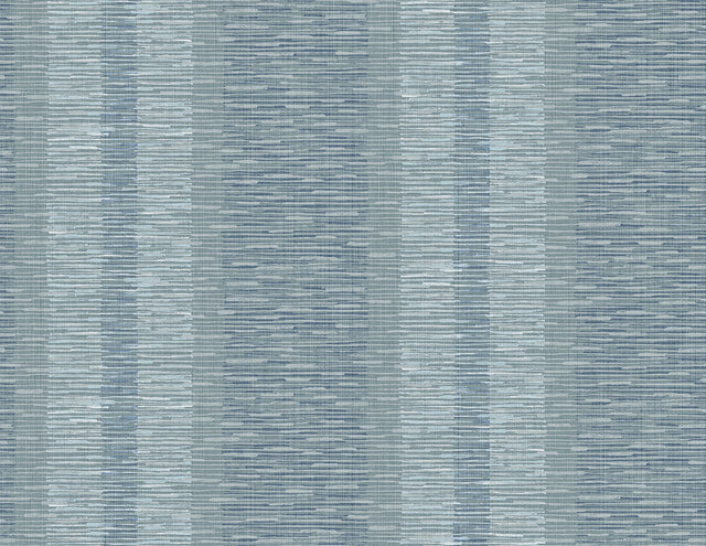 Pezula Teal Texture Stripe Wallpaper with Modern String Stripe Pattern - A-Street Prints 2949-60104