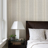 Pezula Beige Texture Stripe Wallpaper with Modern Abstract Stripes - A-Street Prints 2949-60108