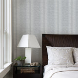 Pezula Slate Texture Stripe Wallpaper with Modern Abstract Stripe Motif - A-Street Prints 2949-60116