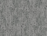 Malawi Dark Grey Leather Texture Wallpaper with Distressed Textures Pattern, Masculine Style - Brewster 2949-60200
