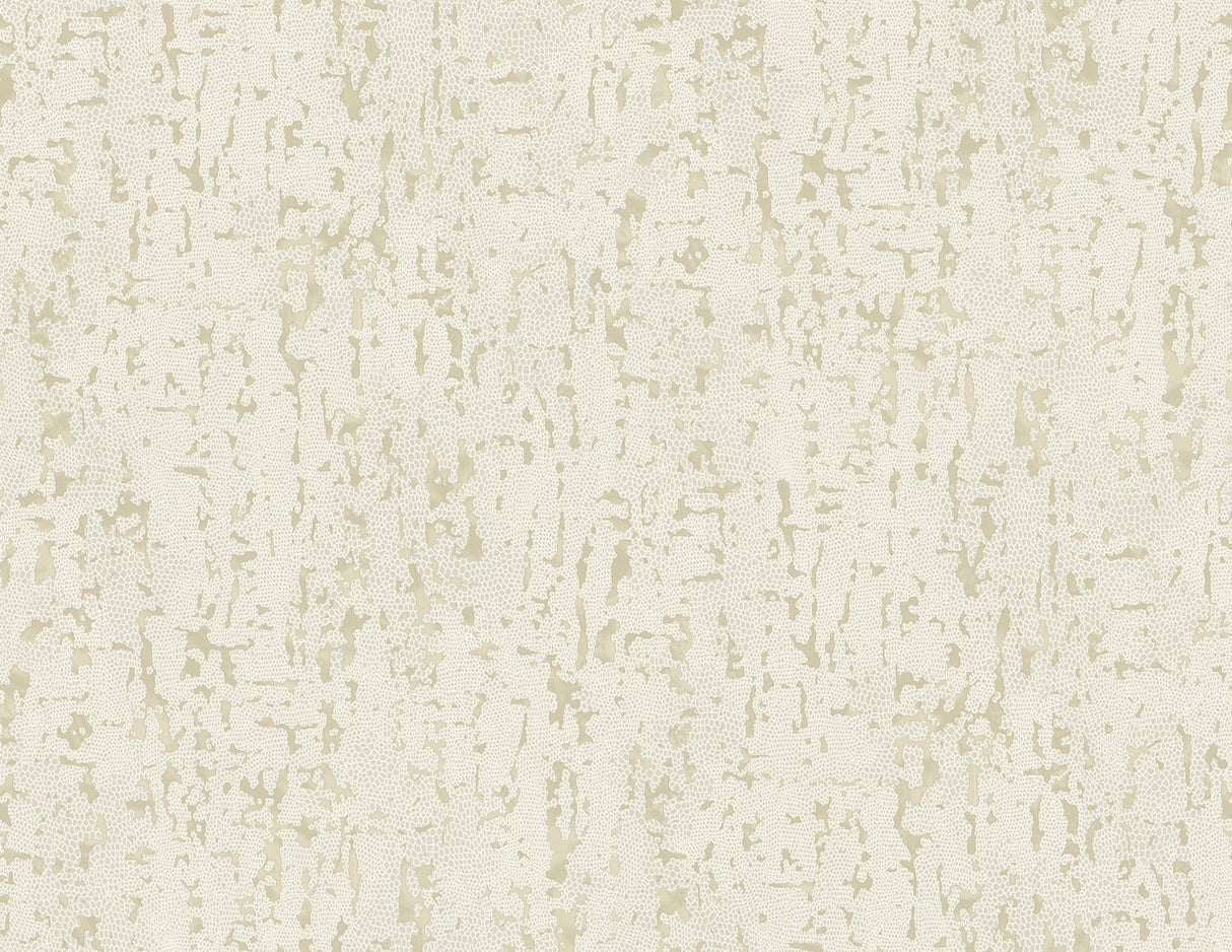 Malawi Cream Leather Texture Wallpaper with Distressed Abstract Motif - A?Street Prints 2949-60205
