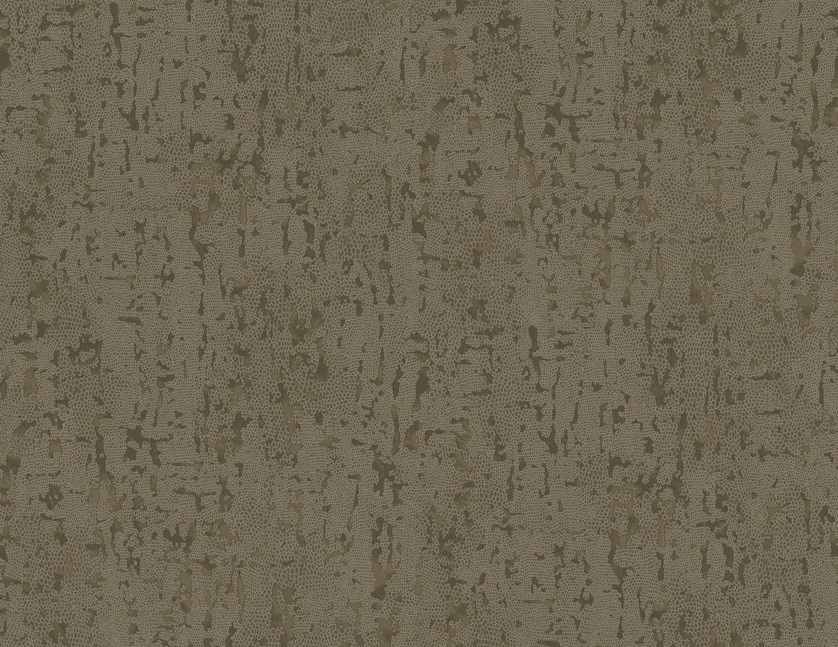 Malawi Brown Leather Texture Wallpaper with Distressed Textures Metallic Finish - A?Street Prints 2949-60206