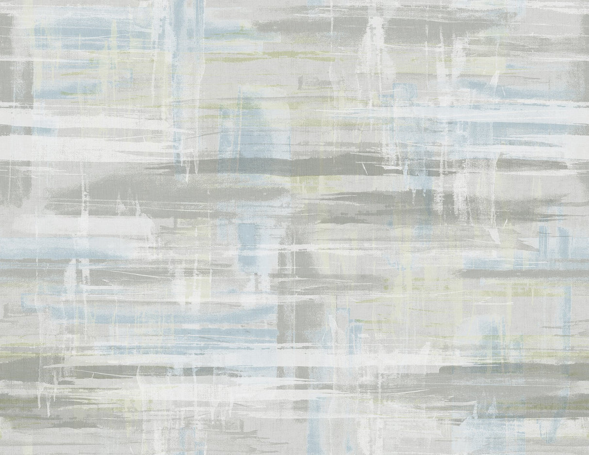 Marari Slate Distressed Texture Wallpaper with Modern Abstract Pattern - A?Street Prints 2949-60304