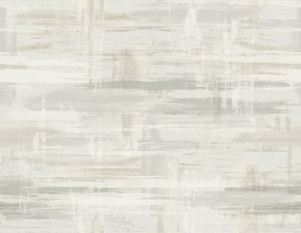 Marari Bone Distressed Texture Wallpaper with Modern Abstract Brushstroke Pattern - A-Street Prints 2949-60306