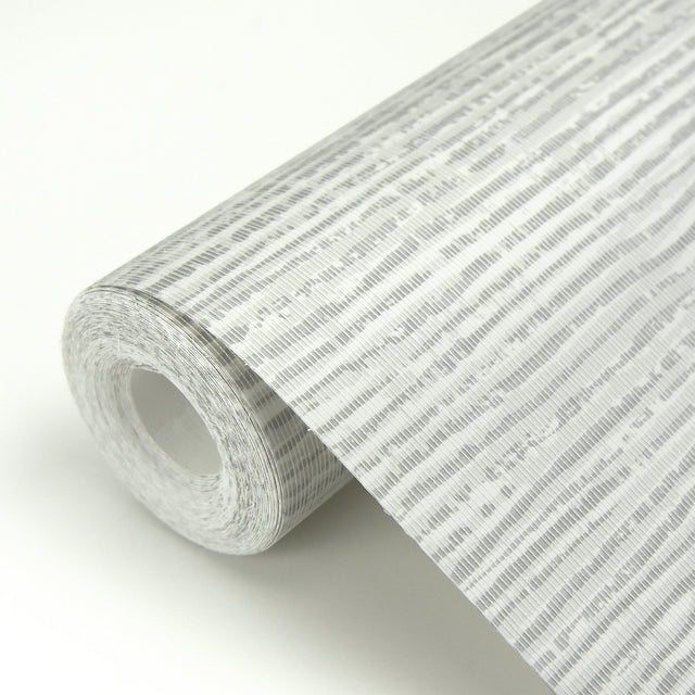 Vivanta Grey Distressed Texture String Wallpaper with Abstract Modern Pattern - A-Street Prints 2949-60406