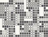 Bantry Black Geometric Wallpaper with Retro Graphic Squares - A?Street Prints 2949-60700