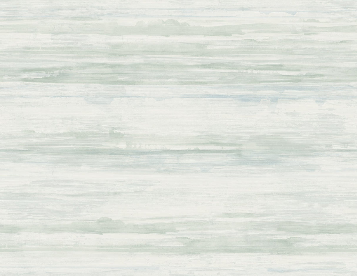 Sandhurst Seafoam Abstract Stripe Wallpaper with Modern Brushstroke Stripes - A-Street Prints 2949-60904