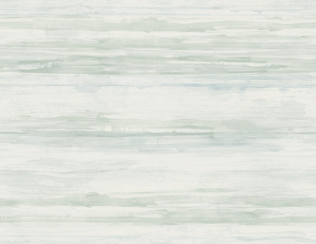 Sandhurst Seafoam Abstract Stripe Wallpaper with Modern Brushstroke Stripes - A-Street Prints 2949-60904