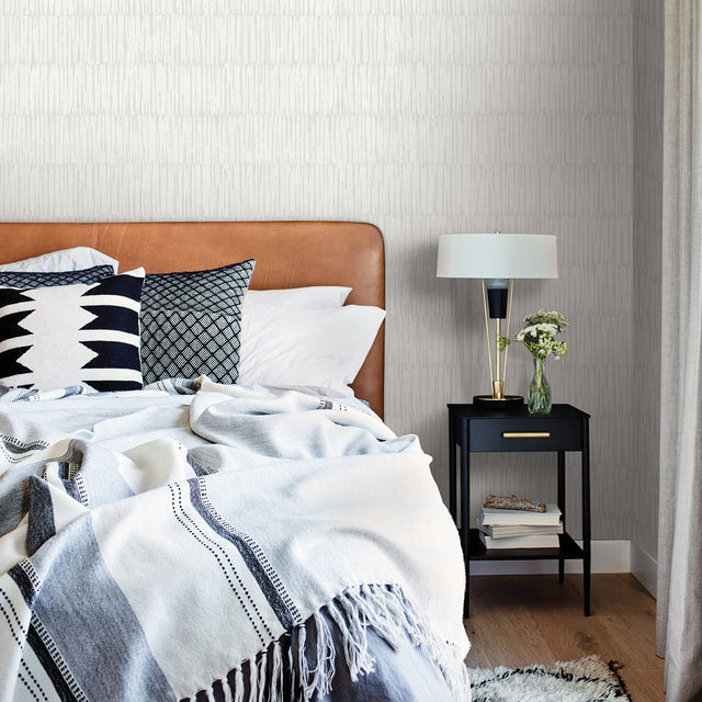 Zandari Pearl Distressed Texture Wallpaper with Modern Abstract Pattern - A-Street Prints 2949-61000