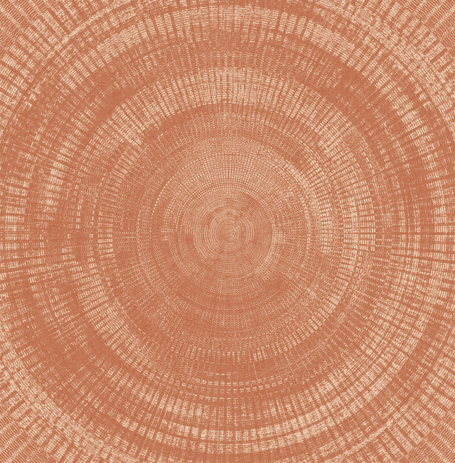 Lalit Burnt Sienna Medallion Wallpaper with Bohemian Global Medallions Pattern - A-Street Prints 2949-61105