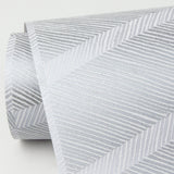 Aspen Grey Chevron Wallpaper with Textured Abstract Chevron Pattern - A?Street Prints 2964-25920