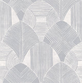Westport Pewter Geometric Wallpaper with Abstract Bohemian Pattern - Brewster 2964-25929