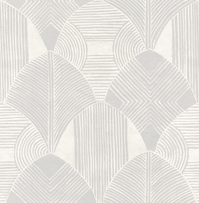 Westport Dove Geometric Wallpaper with Abstract Bohemian Pattern - A-Street Prints 2964-25930