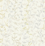 Thea Light Grey Floral Trail Wallpaper with Textured Non Woven Trails Pattern - A-Street Prints 2964-25933