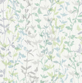 Thea Green Floral Trail Wallpaper with Textured Non Woven Botanical Trails - A-Street Prints 2964-25937