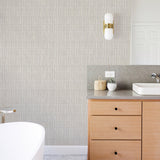 Brixton Light Grey Texture Wallpaper with Abstract Textured Pattern - A-Street Prints 2964-25943