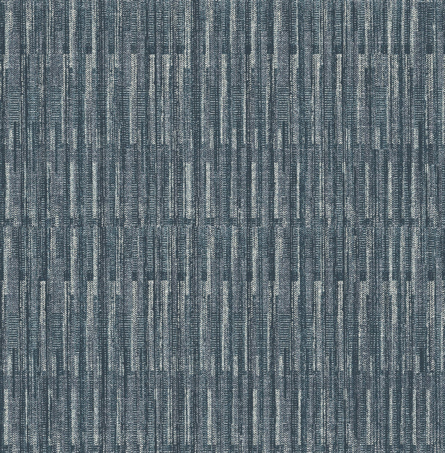 Brixton Indigo Texture Wallpaper with Abstract Textured Pattern - A-Street Prints 2964-25945