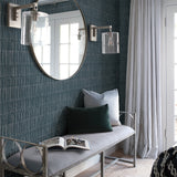 Brixton Indigo Texture Wallpaper with Abstract Textured Pattern - A-Street Prints 2964-25945