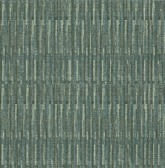 Brixton Green Textured Abstract Wallpaper - A-Street Prints 2964-25946