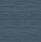 Barnaby Indigo Faux Grasscloth Wallpaper by A-Street Prints FD25959