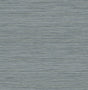Barnaby Slate Faux Grasscloth Wallpaper by A-Street Prints FD25963 - close-up swatch showing tightly-woven horizontal texture in slate blue-grey tones with subtle raised ink detail