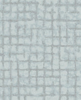 Shea Sky Blue Distressed Geometric Wallpaper with Metallic Modern Graphic Pattern - A-Street Prints 2964-87347