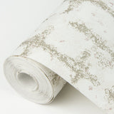 Shea Gold Distressed Geometric Wallpaper with Metallic Modern Graphics Pattern - Brewster 2964-87350