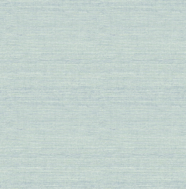 Agave Aqua Imitation Grasscloth Wallpaper with Modern Faux Grasscloth Pattern - A-Street Prints 2969-24282