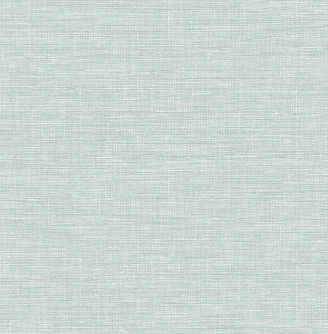 Exhale Blue Woven Texture Wallpaper with Raised Ink, Kitchen & Bath Style - A-Street Prints 2969-25850