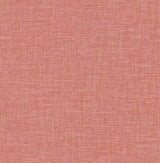 Jocelyn Red Faux Fabric Wallpaper with Raised Ink Texture - A?Street Prints 2969-25872