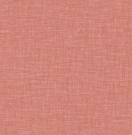 Jocelyn Red Faux Fabric Raised Ink Linen Texture Wallpaper by A-Street Prints - FD25872