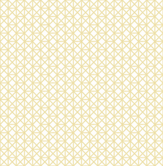 Lisbeth Yellow Geometric Lattice Wallpaper with Coastal Graphic Trellis - A-Street Prints 2969-26003