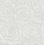 Periwinkle Light Grey Textured Floral Wallpaper by A-Street Prints - FD26036